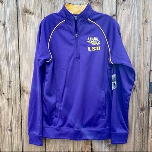 LSU Tigers Quarter Zip Jacket